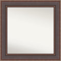 Amanti Art Brown Bathroom Mirror by AmantiArt