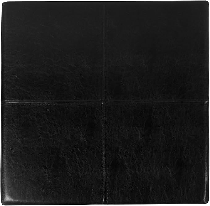 Homepop Home Decor |K2380-E169 | Luxury Large Faux Leather Square Storage - Image 14