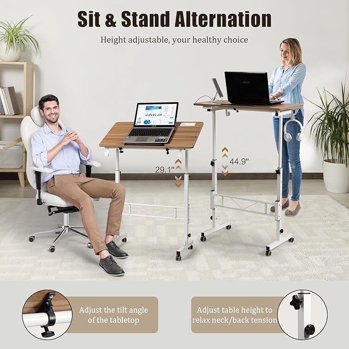 SIDUCAL Standing Desk Height Adjustable - Image 3