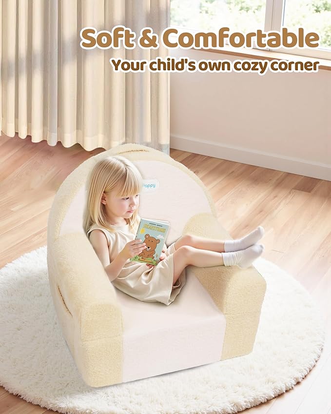Toddler Chair, Comfy Foam Kids Couch - Image 7