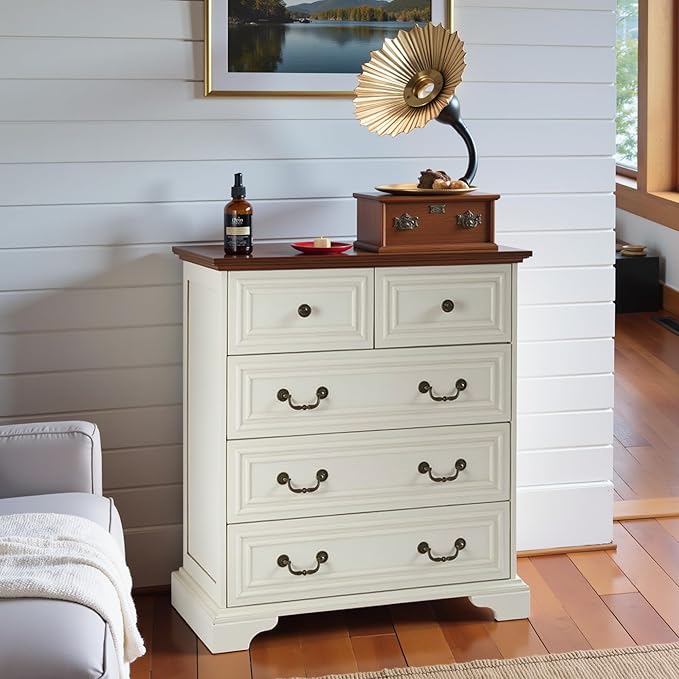 31.5" Farmhouse Sideboard Buffet Cabinet - Image 7