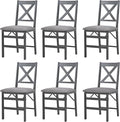 COLAMY Folding Dining Chairs Set of 6, Foldable Chairs by COLAMYINC