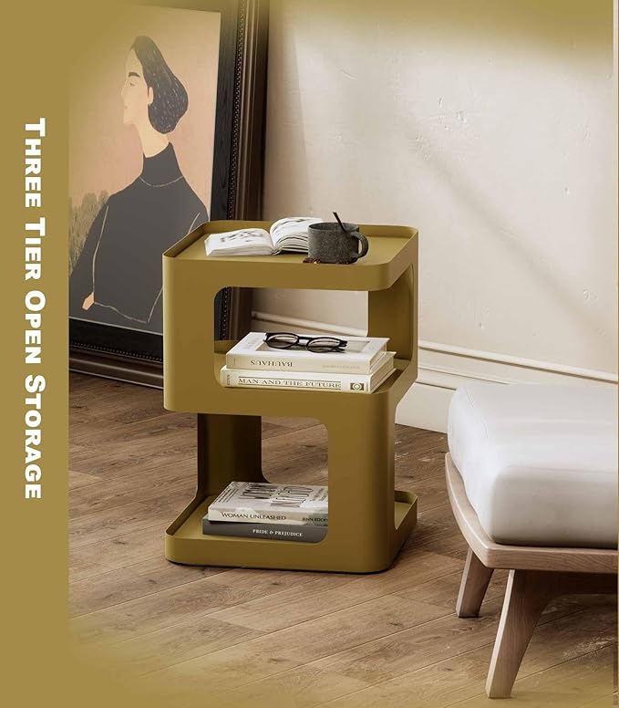 XIV Side Table, Small End Table, Modern Nightstand, Accent Bedside Table - Image 6