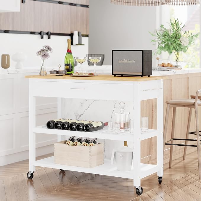 Shintenchi Kitchen Island Cart by Shintenchi