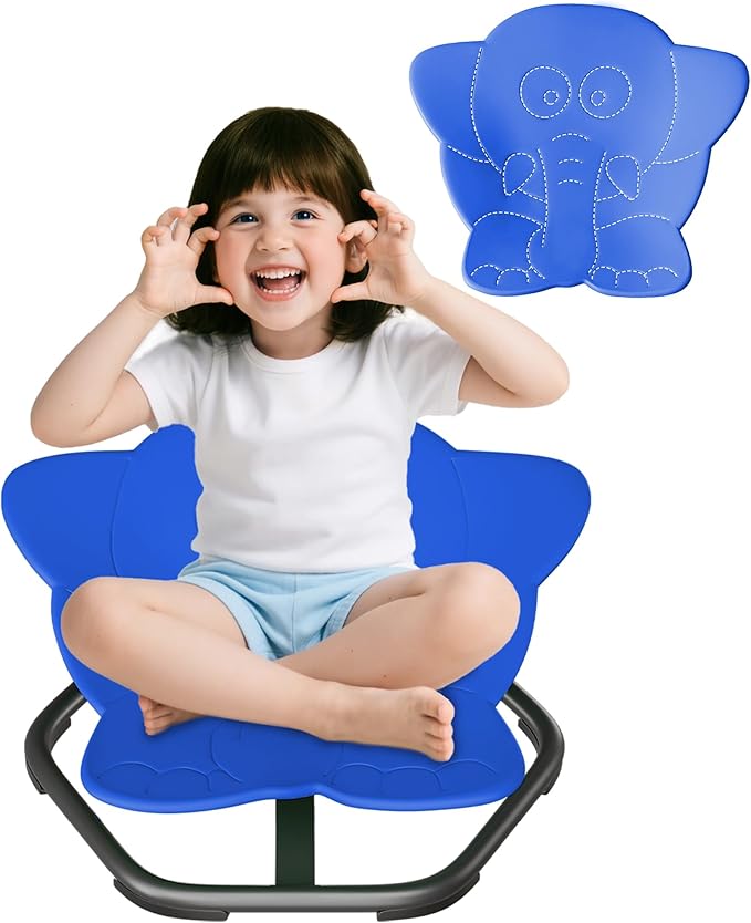 Spinning Chair for Autistic Kids, Sit and Spin, Toddlers & ADHD Children by Unknown