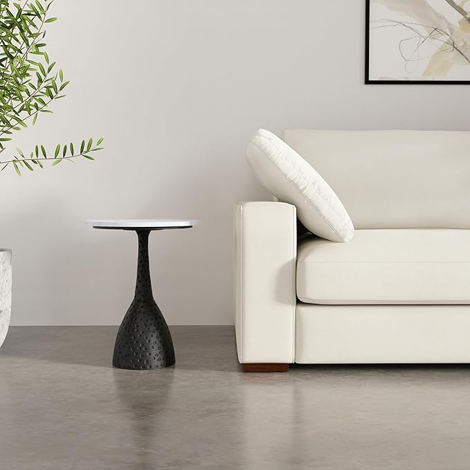 SIMPLIHOME Myles Contemporary Modern 16 inch Wide Metal Side Table in Black - Image 11