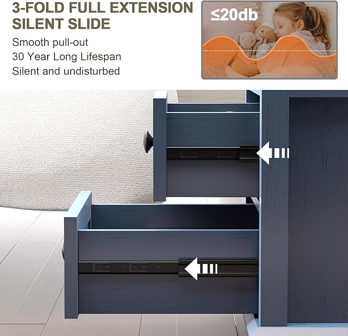 18" Wide End Table with Fast Charging Station Set of 2, 18” Wide Sofa Side - Image 4
