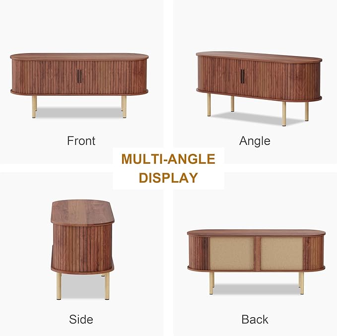 47.2" TV Stand, Modern TV Console Table - Image 8