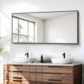 BONEWEI Bathroom Mirror, 24x48 inch Wall Mirror by BONEWEI