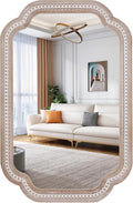 36x24'' Boho Decorative Wall Mirrors by DecointoWallDecor