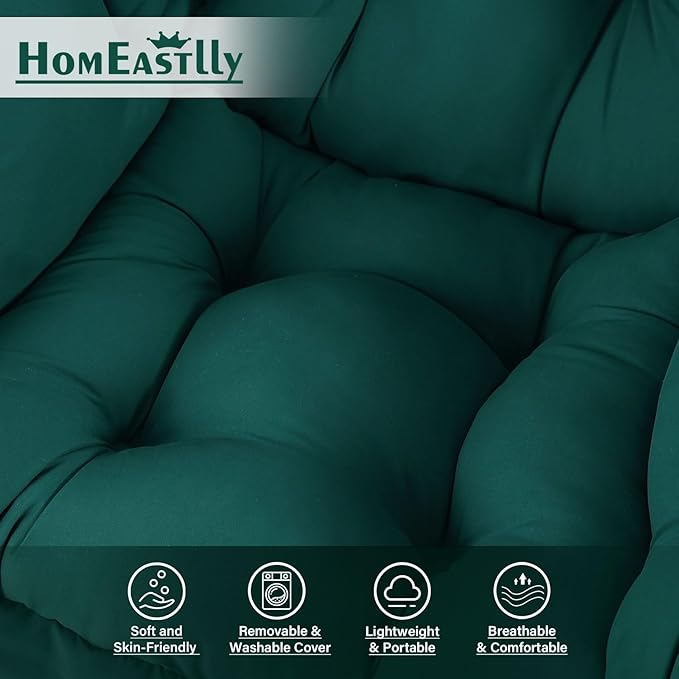 Lazy Chair with Pillow for Living Room, Modern Lounge Accent Chair with - Image 8