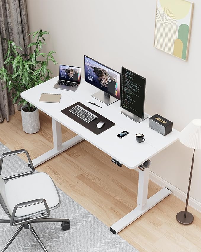 Standing Desk, Small Height Adjustable Electric Stand up Desk - Image 2