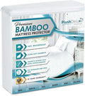 PlushDeluxe Premium Bamboo Mattress Protector – Full Size, Waterproof, & Ultra by PlushDeluxe