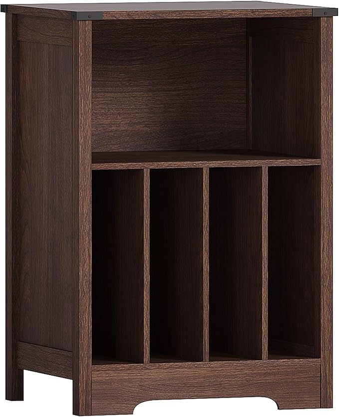 ChooChoo Record Player Stand, Vinyl Record Storage Cabinet, Turntable Stand - Image 9