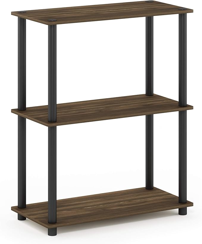 Furinno Turn-N-Tube 3-Tier Compact Multipurpose Shelf Display Rack, Columbia - Image 4