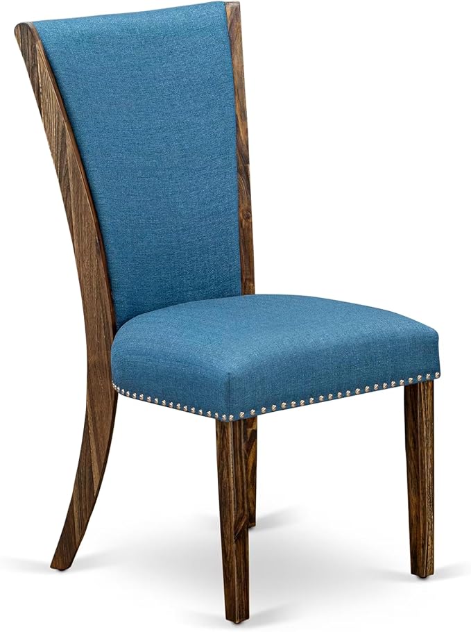 East West Furniture V727VE721-9 9 Piece Dining Set Includes a Rectangle Dining - Image 10