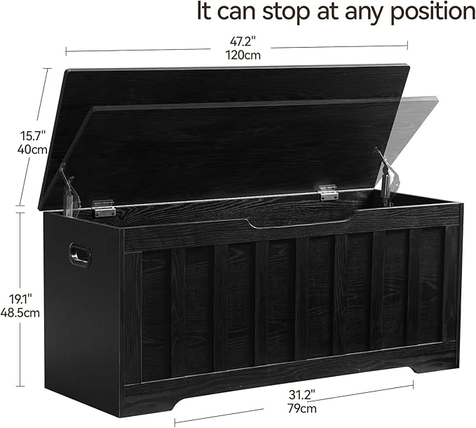 43.3" Storage Chest Extra Large, Storage Trunk - Image 2