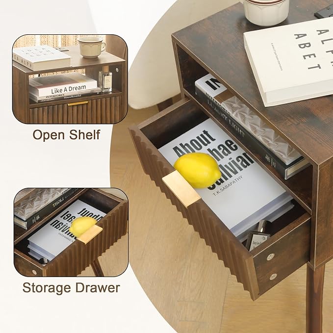 Mid Cetury Modern Nightstand - Image 4