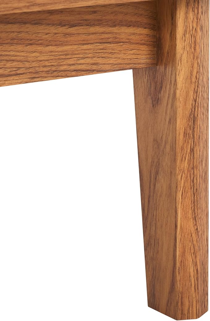 SAFAVIEH Aricia TV Stand for up to 65" Flatscreen – Oak Brown, 2 Sliding Doors - Image 7