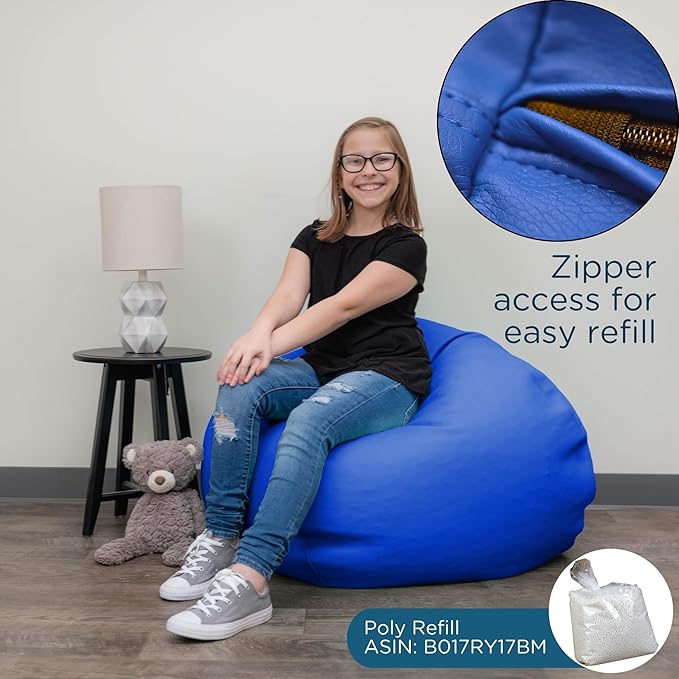 Children's Factory 35" Kids Bean Bag Chairs, Flexible Seating Classroom - Image 7