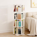 Square Rotating Bookshelf Tower by OSCHF