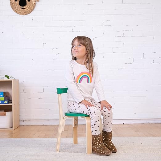 ECR4Kids Bentwood Round Table and Curved Back Chair Set, Kids Furniture - Image 8