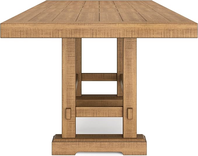 Signature Design by Ashley Havonplane Rustic Distressed Counter Height Dining - Image 5