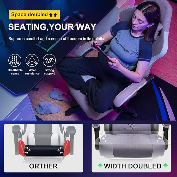 GTPLAYER Gaming Chair, Computer Office Chair - Image 3