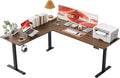 Agilestic L-Shaped Standing Desk Adjustable Height, Electric Corner Standing by Agilestic