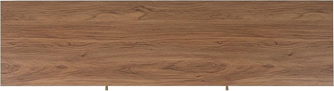 SAFAVIEH Claude TV Stand for up to 65" Flatscreen – Oak, 2 Sliding Doors - Image 3