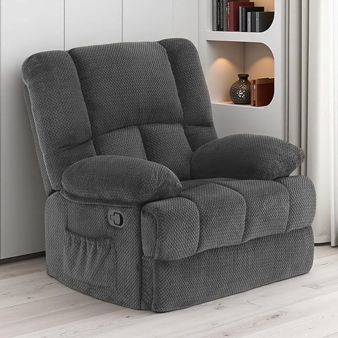 Oversized Rocker Recliner Chair, Wide Rocker Chair by Outdoorchairs