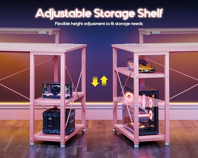 MOTPK 40 Inch Small Gaming Desk - Image 5
