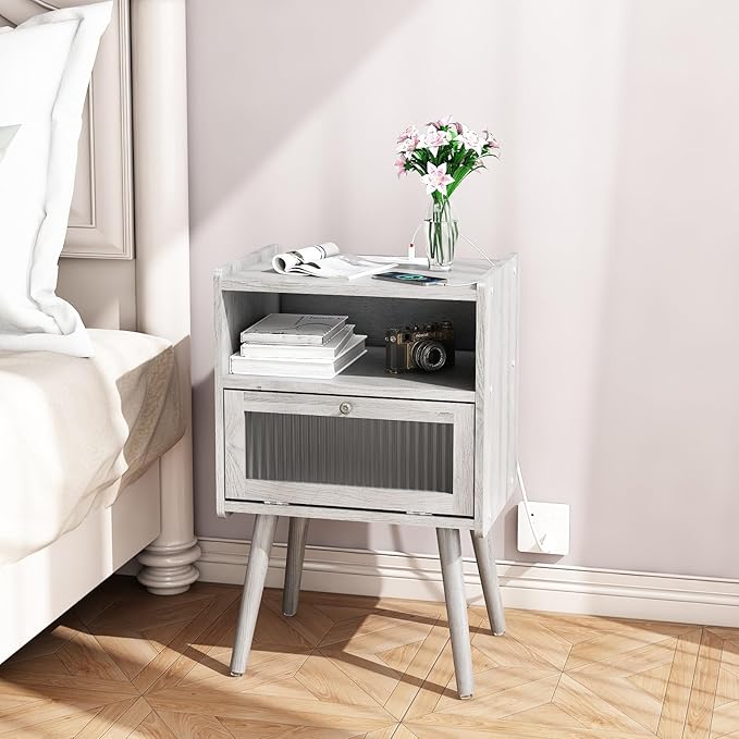 Mid Century Modern Nightstand - Image 8