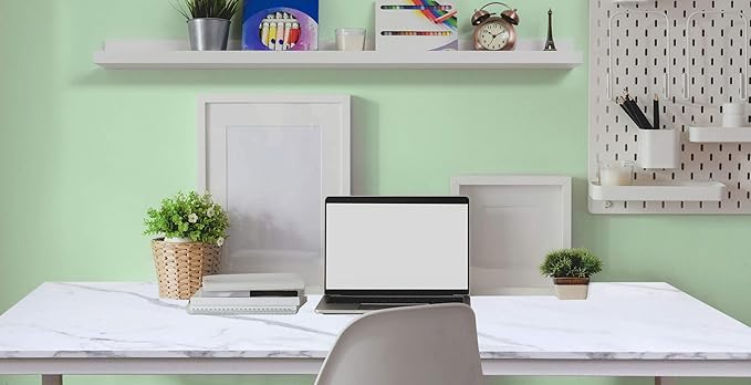 55 inch Large Computer Desk Wood, Modern Simple Style Desk - Image 4