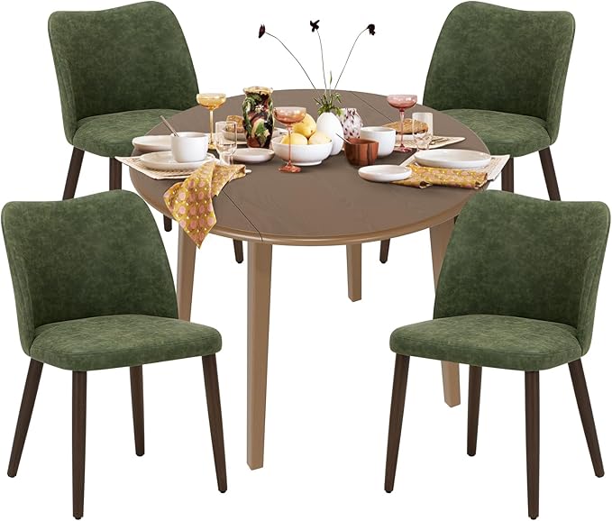 COLAMY 5-Piece Extendable Dining Table Set by COLAMYINC
