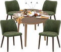 COLAMY 5-Piece Extendable Dining Table Set by COLAMYINC