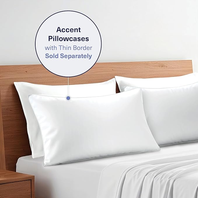 Kickoff Viscose Bamboo Sheets King Size 4-pc 100% Organic Bamboo Viscose Bed - Image 9