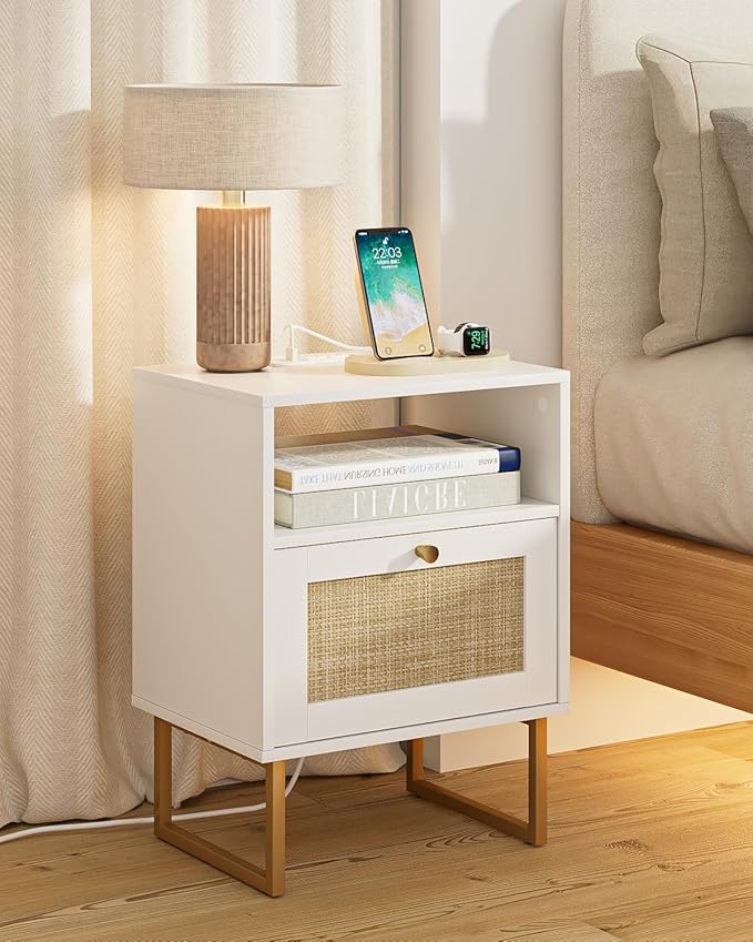 Masupu Extra Large Rattan Nightstand - Image 8