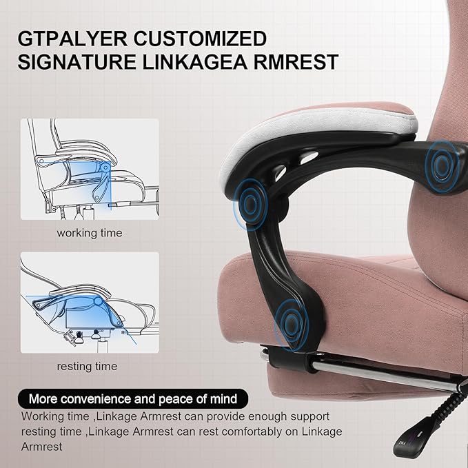 GTPLAYER Gaming Chair, Computer Office Chair - Image 5