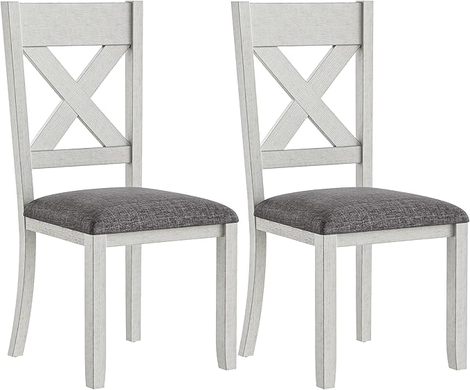 Solid Wood Dining Chair Set of 2, Part of Dining Table Set, Mix and Match Table by Peatuk