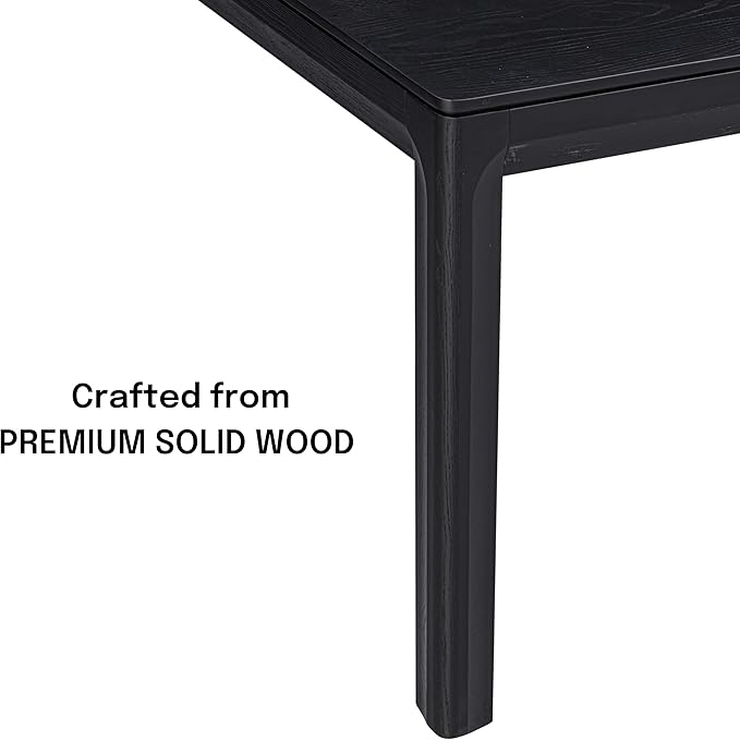 NTC Flow 55 Inch Modern Design, Rectangular Dinner Table - Image 3