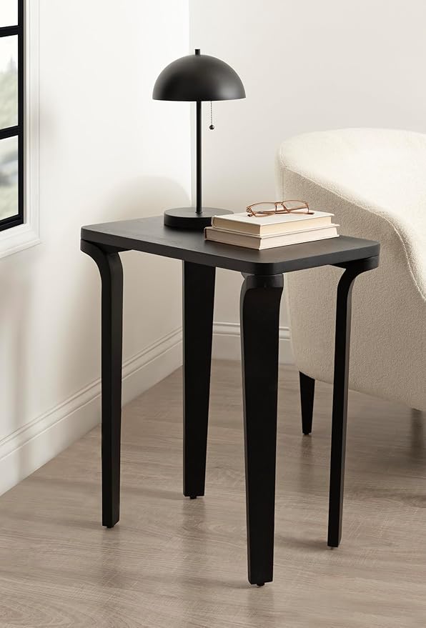 Kate and Laurel Escalon Modern Rectangle Wood Side Table, Transitional - Image 2