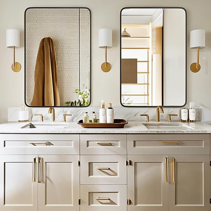 24"×36" Bathroom Mirror for Wall, Modern Bathroom Vanity Mirror - Image 8