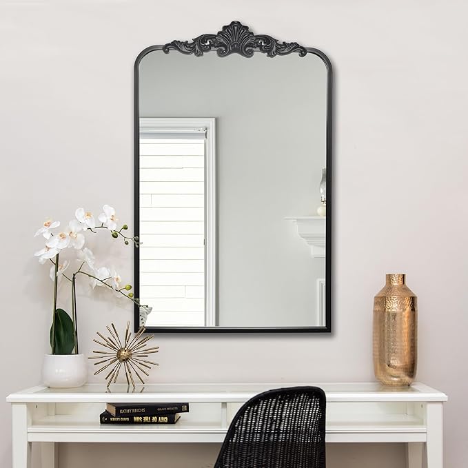 Ruomeng Traditional Wall Mirror, Accent Mirror - Image 2