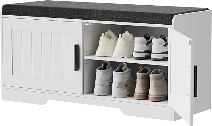 2-Tier Storage Bench, Shoe Bench - Image 9