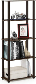 Furinno Turn-N-Tube 5-Tier Multipurpose Shelf / Display Rack / Storage Shelf / by Furinno-FitsYourSpaceFitsYourBudget