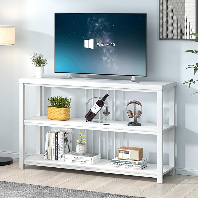 FOLUBAN Modern Sofa Console Table - Image 3