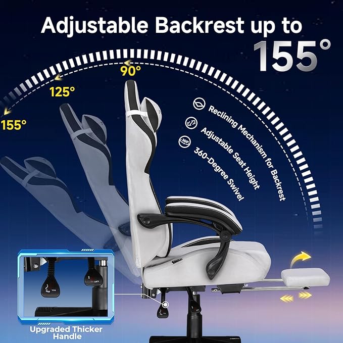 GTPLAYER Gaming Chair, Video Game Chairs - Image 4