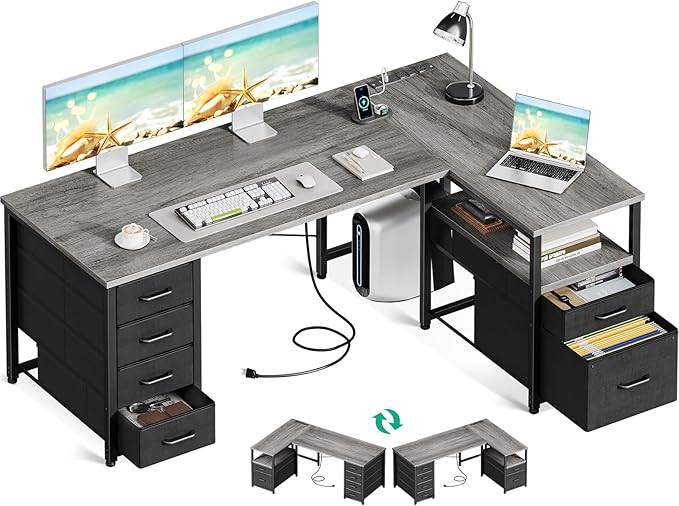 Coleshome L Shaped Computer Desk by Coleshome