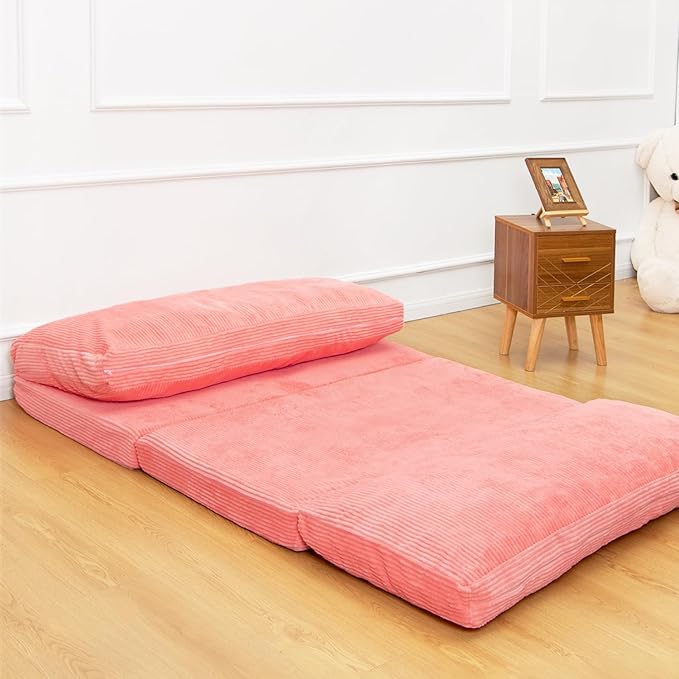 N&V Folding Matress Sofa Bean Bag Bed, Foam Filling Folding Matress Sofa - Image 5